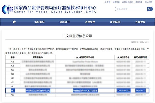 聚己内酯主文档登记(1)